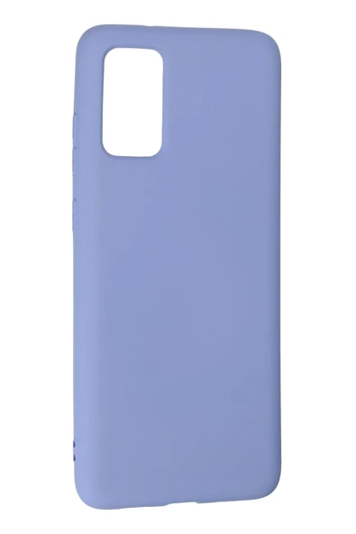 Mey İthalat®  Samsung Galaxy S20 Plus Kılıf Nano içi Kadife Silikon - Lila ürün görseli 1