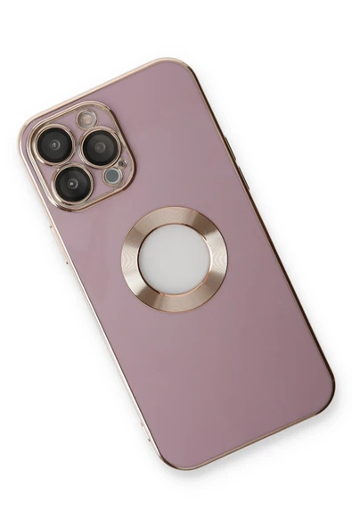 Mey İthalat®   iPhone 13 Pro Max Kılıf Store Silikon - Mor - Resim 3