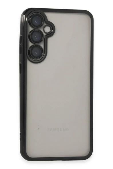 Mey İthalat®  Samsung Galaxy S23 FE Kılıf  Lensli Silikon - Siyah ürün görseli 1