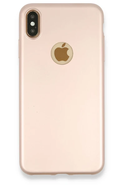 Mey İthalat®   iPhone XS Max Kılıf First Silikon - Rose Gold ürün görseli 1