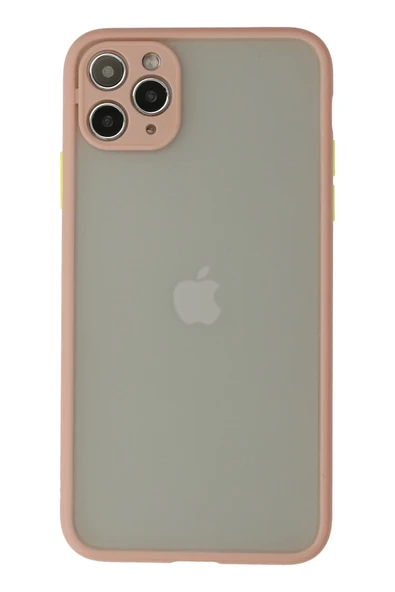 Mey İthalat®   iPhone 12 Pro Max Kılıf Montreal Silikon Kapak - Pembe ürün görseli 1