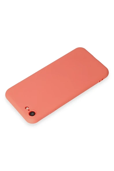 Mey İthalat®   iPhone 7 Kılıf First Silikon - Turuncu - Resim 3