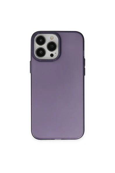 Mey İthalat®   iPhone 14 Pro Kılıf Modos Metal Kapak - Derin Mor ürün görseli 1