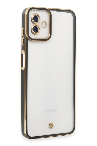 Mey İthalat®  Samsung Galaxy A04 Kılıf Liva Lens Silikon - Siyah ürün görseli 1