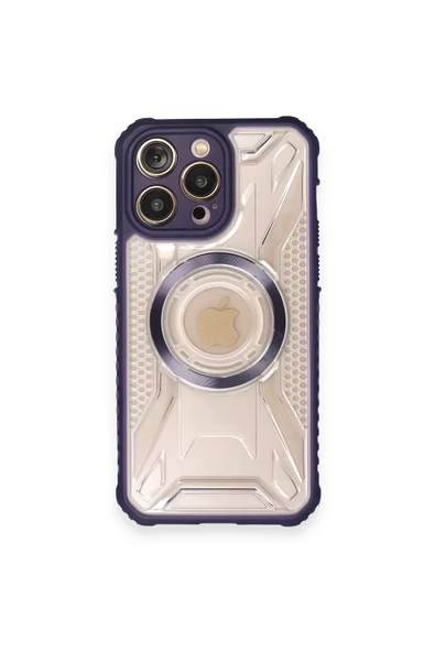 Mey İthalat®   iPhone 12 Pro Kılıf Prag Magneticsafe Kapak - Derin Mor ürün görseli 1