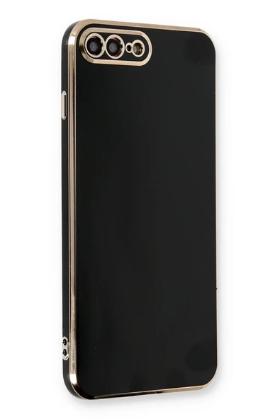 Mey İthalat®   iPhone 7 Plus Kılıf Volet Silikon - Siyah ürün görseli 1