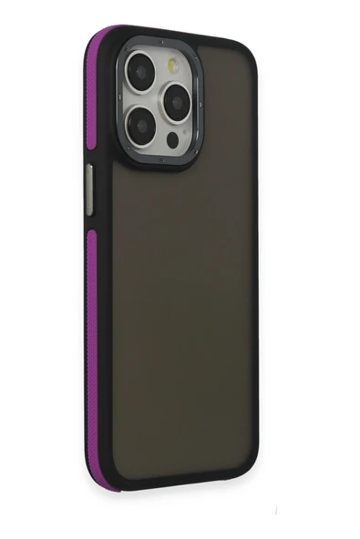 Mey İthalat®   iPhone 14 Pro Max Harvel Kapak - Derin Mor - Resim 2