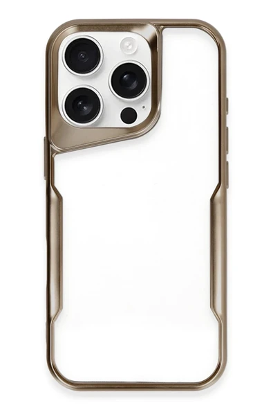 Mey İthalat®   iPhone 16 Pro Max Kılıf Boyi Silikon Kapak - Desert ürün görseli 1