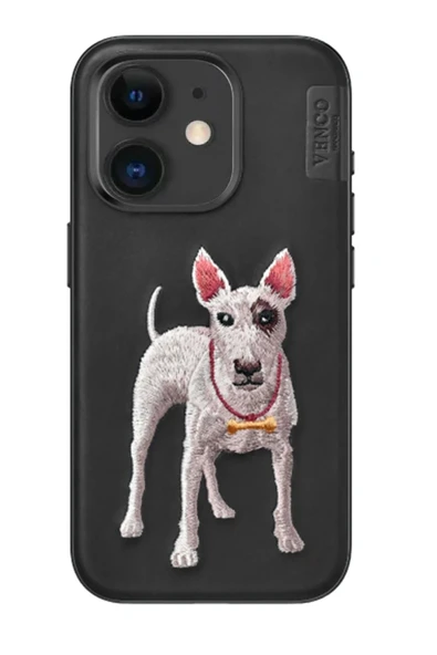 Mey İthalat®   iPhone 11 Perma Desenli Kapak - Siyah ürün görseli 1