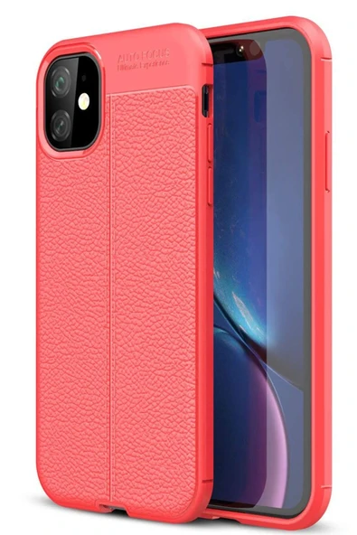 Mey İthalat®   iPhone 11 Kılıf Auto Focus Kapak - Kırmızı ürün görseli 1