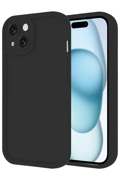 Mey İthalat®   iPhone 14 Kılıf Viera Silikon - Siyah ürün görseli 1