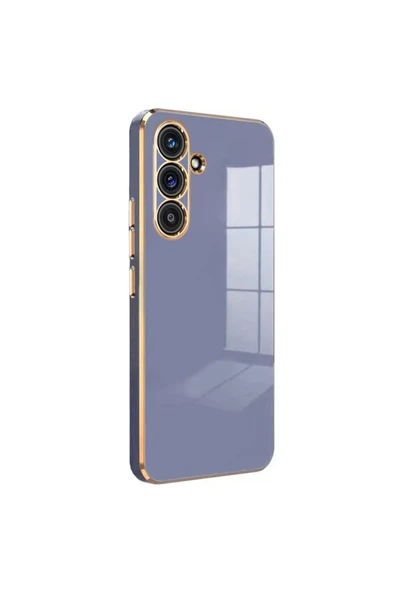 Mey İthalat®  Samsung Galaxy S24 FE Kılıf Volet Silikon - Mavi ürün görseli 1