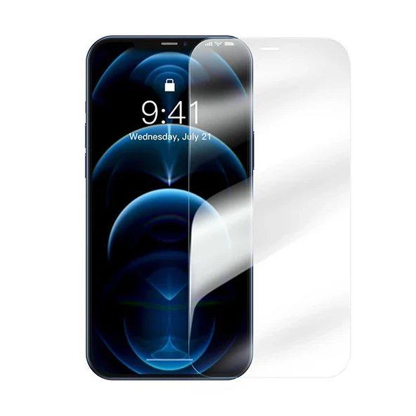 Baseus iPhone 12 Pro Max 6.7 0.3mm HD Anti-drop Tempered Kırılmaz Cam Ekran Koruyucu 2 Adet-1852 ürün görseli 1