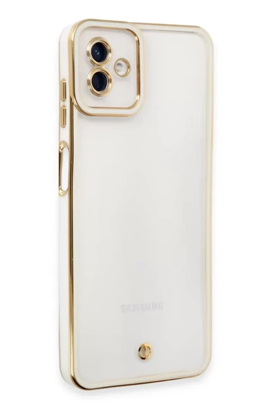 Newface Samsung Galaxy A04 Kılıf Liva Lens Silikon - Beyaz ürün görseli 1