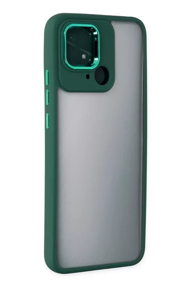 Newface Xiaomi Redmi 10C Kılıf Dora Kapak - Haki Yeşil ürün görseli 1