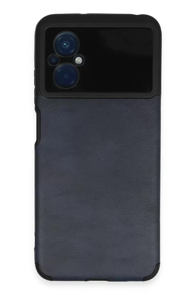 Newface Xiaomi Poco M5 Kılıf Loop Deri Silikon - Lacivert ürün görseli 1