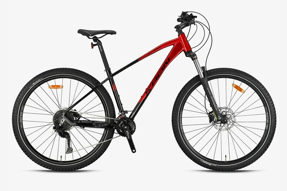 XC 500 - 29" MTB - 19' - 20 Vites - H.DISC - Mat Siyah-Elektrik Kırmızı / Siyah-Elektrik Kırmızı ürün görseli 1