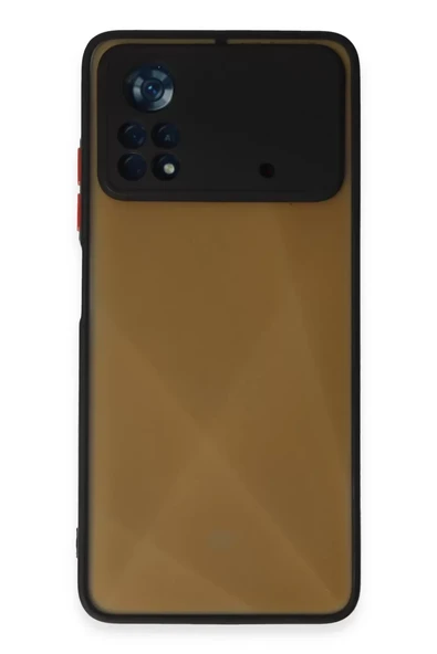 Newface Xiaomi Poco X4 Pro 5G Kılıf Montreal Silikon Kapak - Siyah ürün görseli 1