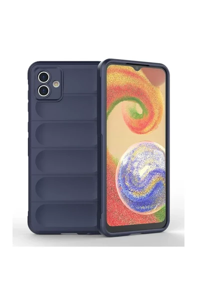 Newface Samsung Galaxy A04E Kılıf Optimum Silikon - Lacivert ürün görseli 1