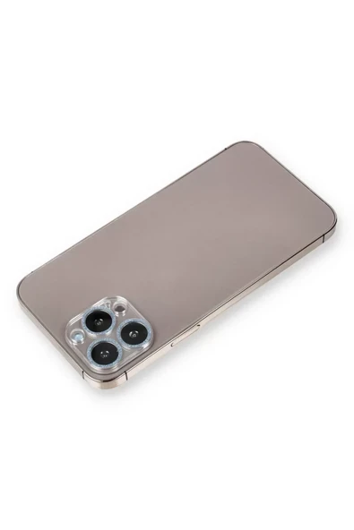 Newface Apple iPhone 12 Pro Shine Kamera Lens Koruma Cam - Sierra Blue ürün görseli 1