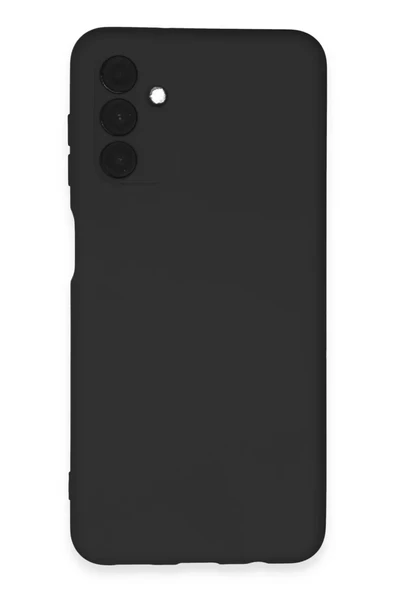 Newface Samsung Galaxy A24 4G Kılıf Nano içi Kadife Silikon - Siyah ürün görseli 1