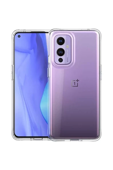Newface One Plus 9 Kılıf Lüx Şeffaf Silikon - Resim 3