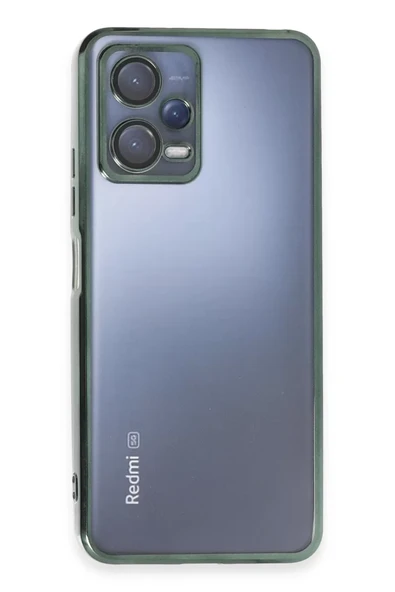 Newface Xiaomi Redmi Note 12 5G Kılıf Razer Lensli Silikon - Yeşil ürün görseli 1