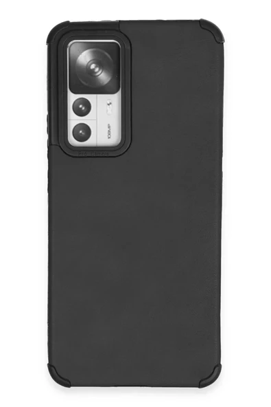 Newface Xiaomi Mi 12T Kılıf Loop Deri Silikon - Siyah ürün görseli 1