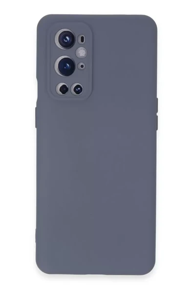 Newface One Plus 9 Pro Kılıf Nano içi Kadife Silikon - Gri ürün görseli 1