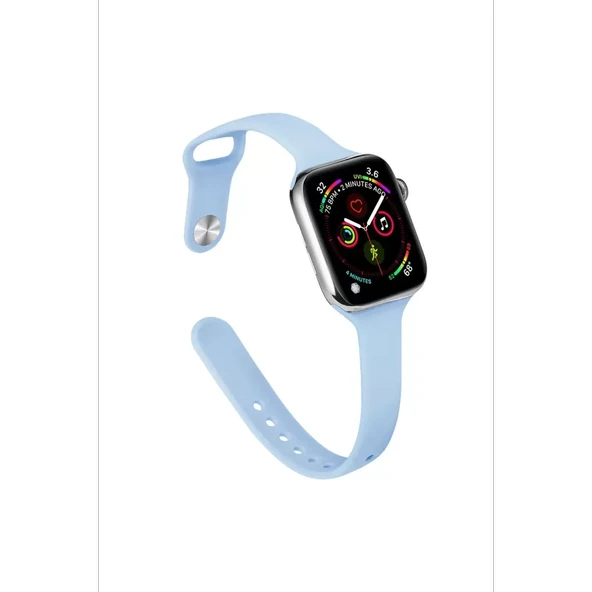 Newface Apple Watch 42mm Klasik Kordon - Mavi - Resim 2