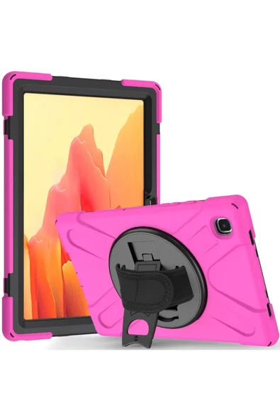 Newface Samsung Galaxy T220 Tab A7 Lite 8.7 Kılıf Amazing Tablet Kapak - Pembe ürün görseli 1