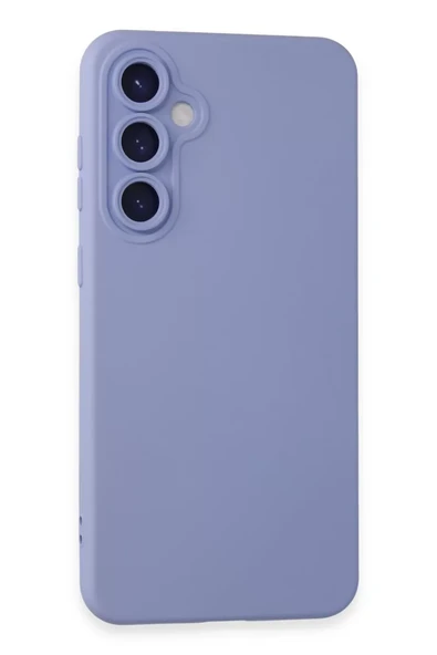 Newface Samsung Galaxy S24 Kılıf Nano içi Kadife Silikon - Lila ürün görseli 1