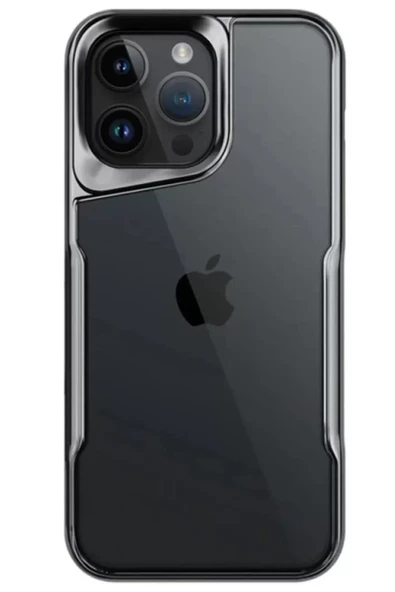 Newface Apple iPhone 14 Pro Max Kılıf Boyi Silikon Kapak - Titan Gri ürün görseli 1