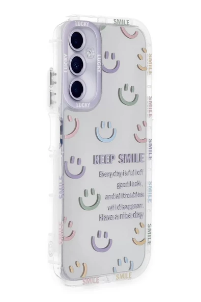 Newface Samsung Galaxy A25 5G Kılıf Reflexion Desenli Kapak - Desen 2 ürün görseli 1
