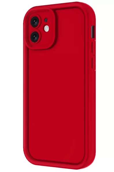 Newface Apple iPhone 11 Kılıf Viera Silikon - Kırmızı ürün görseli 1