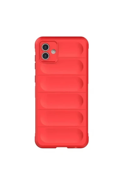 Newface Samsung Galaxy A06 Kılıf Optimum Silikon - Kırmızı ürün görseli 1