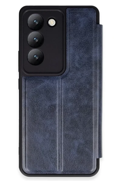 Newface Vivo V30 Lite 4G Kılıf Flip Cover - Lacivert ürün görseli 1