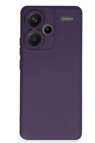 Newface Xiaomi Redmi Note 13 Pro Plus Kılıf Nano içi Kadife Silikon - Mor ürün görseli 1