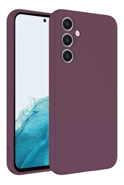 Newface Samsung Galaxy A16 5G Kılıf First Silikon - Mürdüm ürün görseli 1