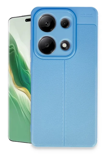 Newface Xiaomi Redmi Note 13 Pro 4G Kılıf Auto Focus Kapak - Mavi ürün görseli 1