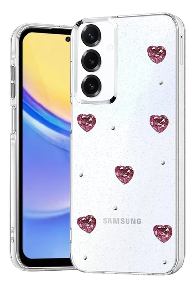 Newface Samsung Galaxy S25 Plus Fiyonk Desenli Kapak - Desen 3 ürün görseli 1