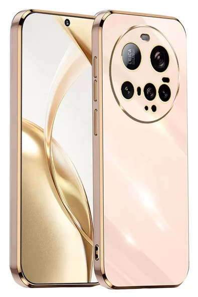 Newface Xiaomi Mi 15 Ultra Kılıf Volet Silikon - Pembe ürün görseli 1