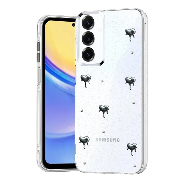 Galaxy S25 Fiyonk Desenli Kapak - Desen 1