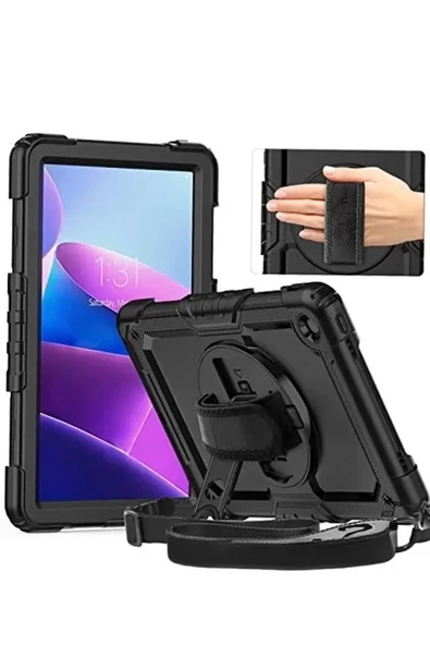 Newface Samsung Galaxy Tab S10 FE Plus 13.1 Kılıf Amazing Tablet Kapak - Siyah ürün görseli 1