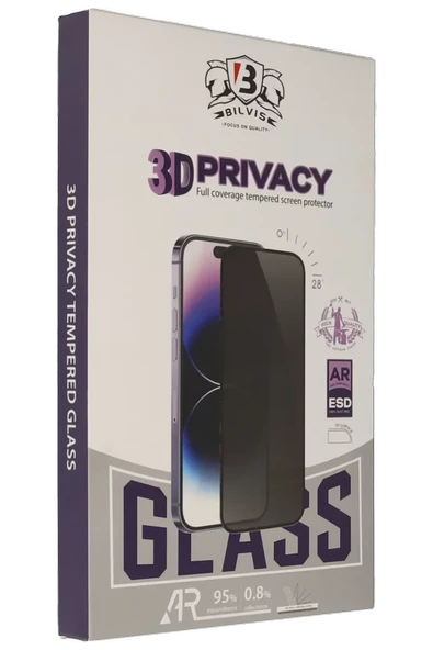 Newface Samsung Galaxy S25 Edge Bilvis 3D Hayalet Cam Ekran Koruyucu ürün görseli 1