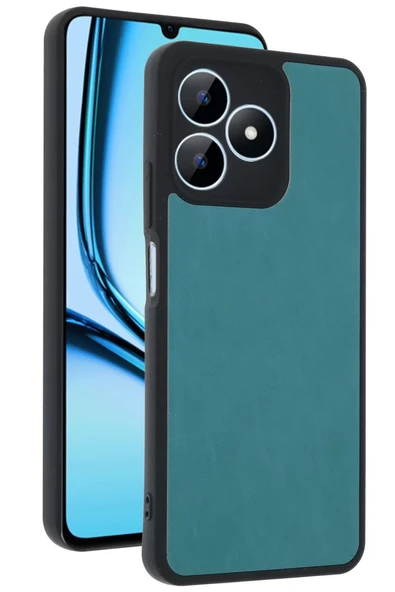 Newface Realme Note 50 4G Kılıf Aras Deri Kapak - Açık Yeşil ürün görseli 1