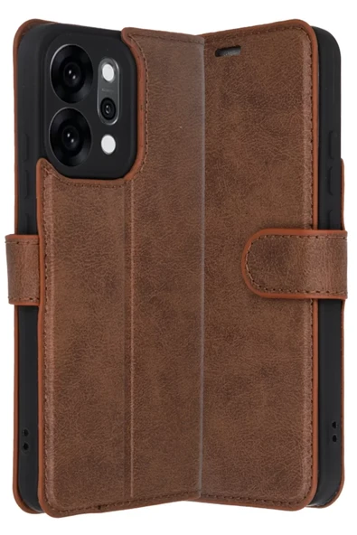 Newface Oppo Reno 14 Trend S Plus Kapaklı Kılıf - Taba ürün görseli 1