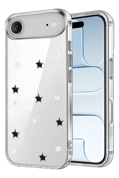 Newface Apple iPhone 17 Air Fiyonk Desenli Kapak - Desen 7 ürün görseli 1