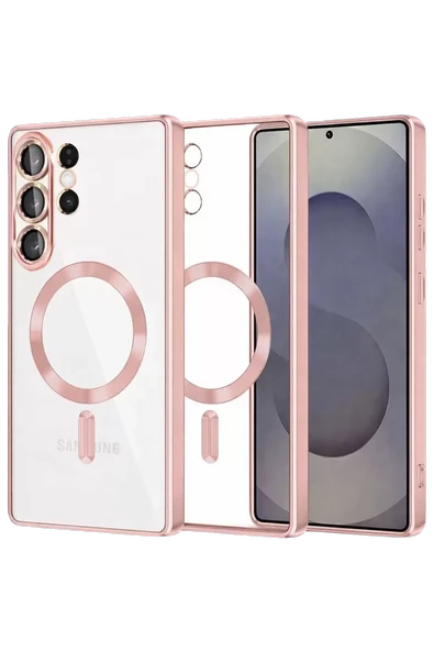 Newface Samsung Galaxy S26 Ultra Kross Magneticsafe Kapak - Rose ürün görseli 1