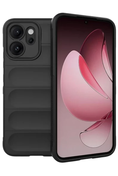 Newface Oppo Reno 14F Optimum Silikon - Siyah ürün görseli 1